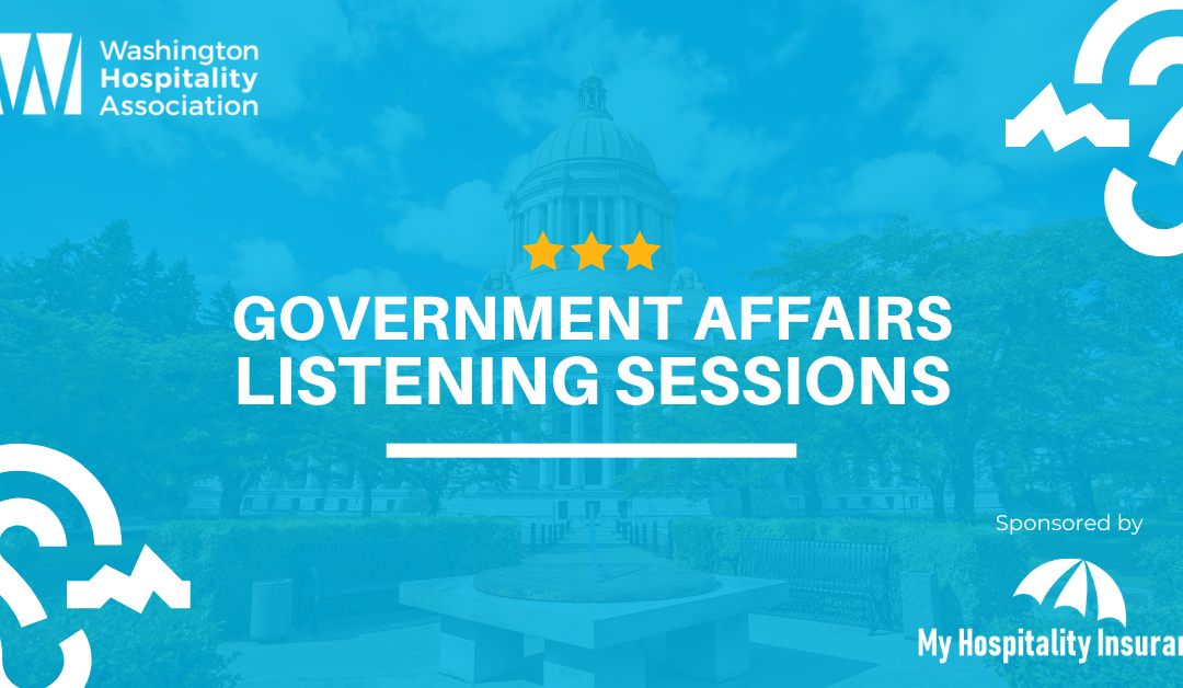 Government Affairs listening sessions coming to a community near you