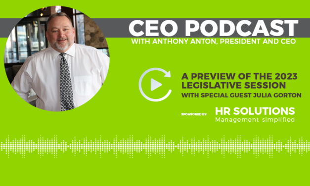 December’s CEO Podcast: A preview of the 2023 legislative session with special guest, Julia Gorton