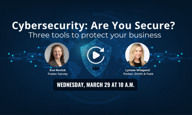 Replay – Cybersecurity: Three tools to protect your business
