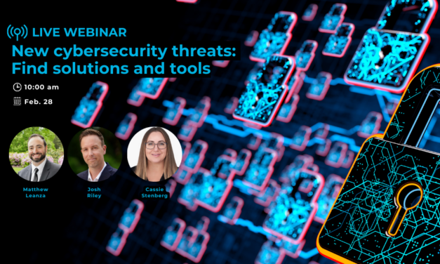 Live webinar! New cybersecurity threats: Find solutions and tools