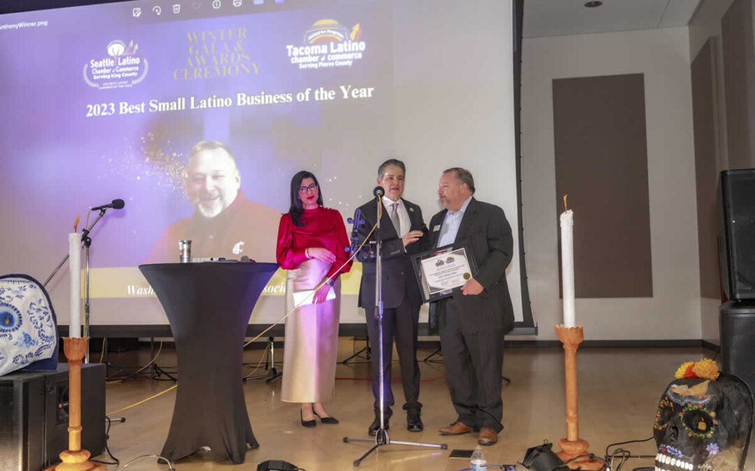 Washington Hospitality Association and Anton honored by the Latino chambers