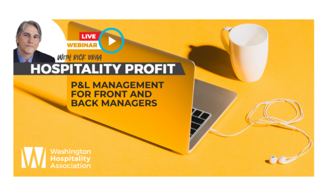 Live webinar – The Hospitality Profit: P&L management for front and back managers