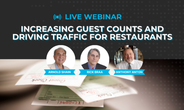 Live webinar! Increasing guest counts and driving traffic for restaurants