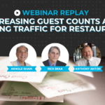 Webinar replay! Increasing guest counts and driving traffic for restaurants