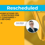 🌟Rescheduled! Crisis Communications 101: Successful strategies for hospitality companies + people and beyond