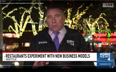 KOMO News: Seattle restaurants innovate to tackle rising labor costs with new dining models