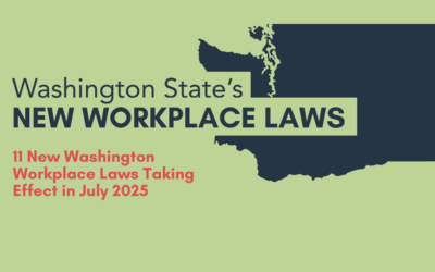 Fisher Phillips: 20 New Wash. Laws Taking Effect Within the Next Year – Starting Now