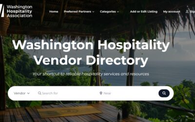 Introducing the new Washington Hospitality Association Vendor Directory!